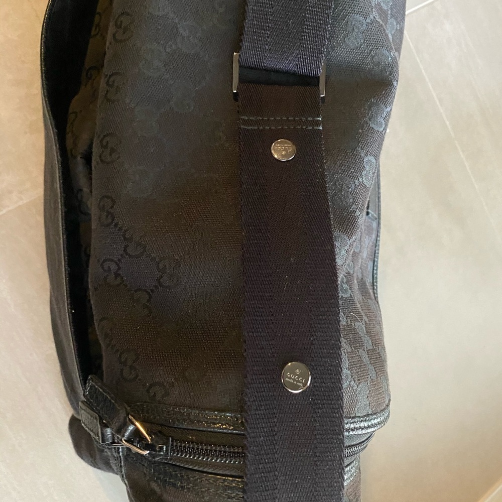 Gucci GG Black Diaper Bag - Picture 5 of 16